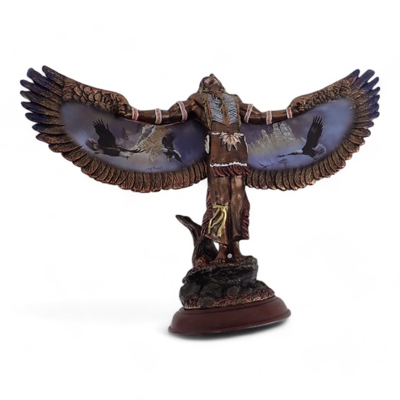 Bradford Exchange Ted BlayIock Invoking The Sacred Guardian Statue 2013 B0020 - Picture 8 of 11